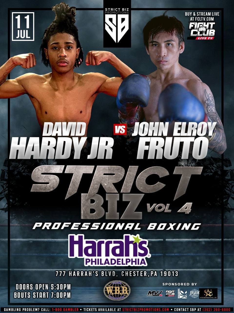 David Hardy Jr vs John Fruto