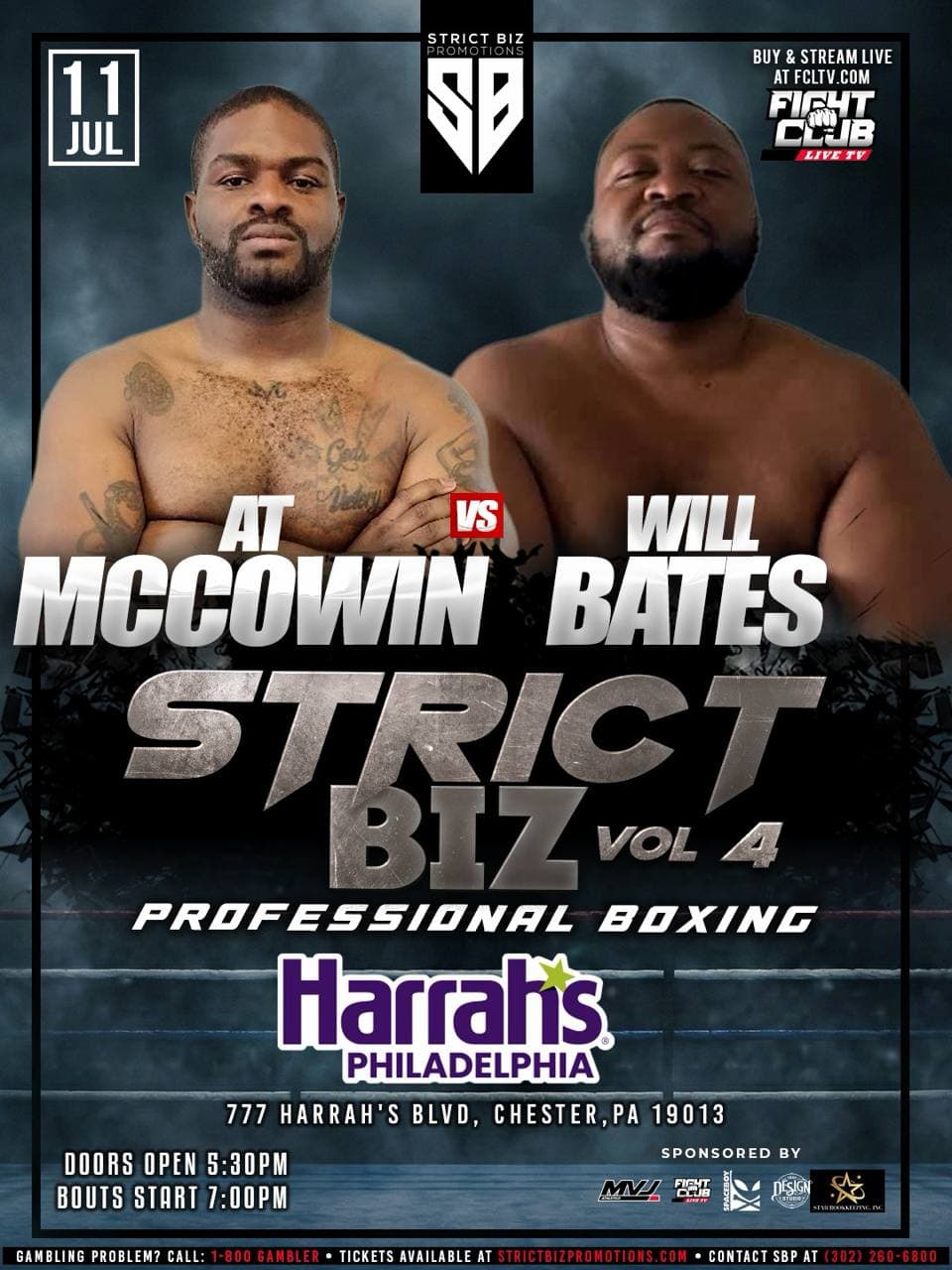 A.T. McCowin vs Will Bates