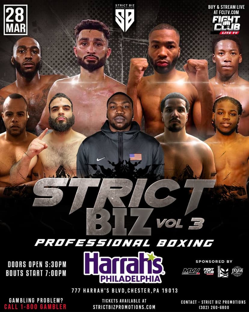 Poster for Strict Biz Promotions | March 28th 2026